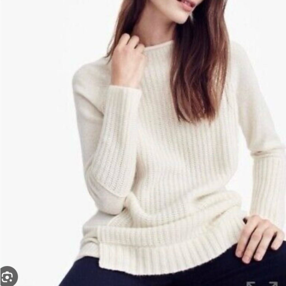 J.Crew Mockneck Tunic Sweater EUC S Small